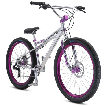 SE Killer Quad 27.5 High Polish Silver Bike