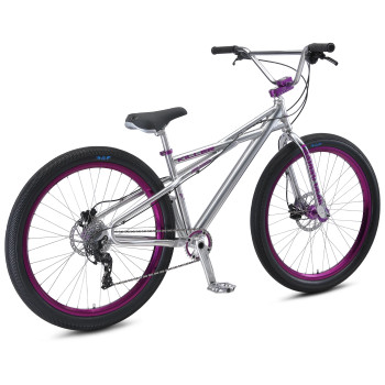 SE Killer Quad 27.5 High Polish Silver Bike