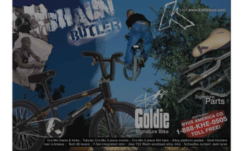 KHE Goldie Bike Flatland Rare