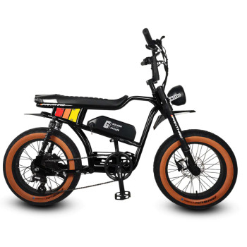 Golden Cycles Panthro E-bike Black