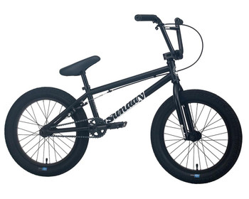 Sunday Primer 18" BMX Bike 2023 Matte Black