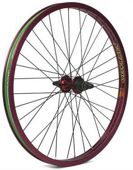 Odyssey 24" Hazard Lite/ V3 Cassette Rear Wheels