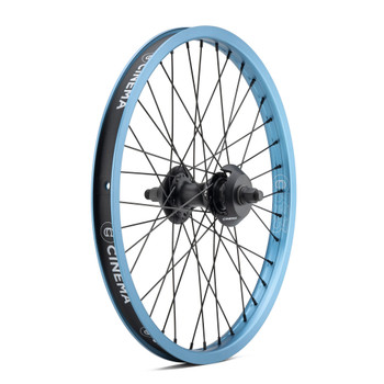 Cinema ZX Cassette Wheel W/Hub Guards Blue