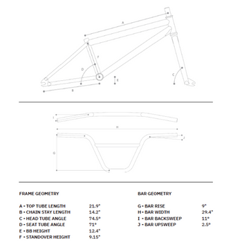 We The People Bike Sizing and Geometry